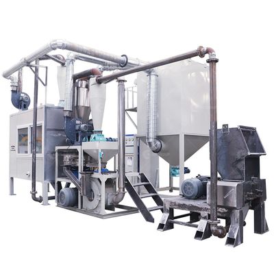 Milieuvriendelijke 55kW medische blaas-schroot recyclingmachine voor productie-installatie