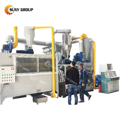 Milieuvriendelijke 55kW medische blaas-schroot recyclingmachine voor productie-installatie