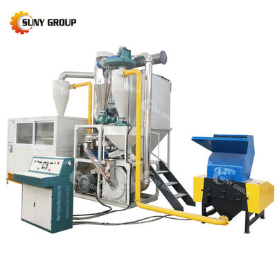 Milieuvriendelijke 55kW medische blaas-schroot recyclingmachine voor productie-installatie