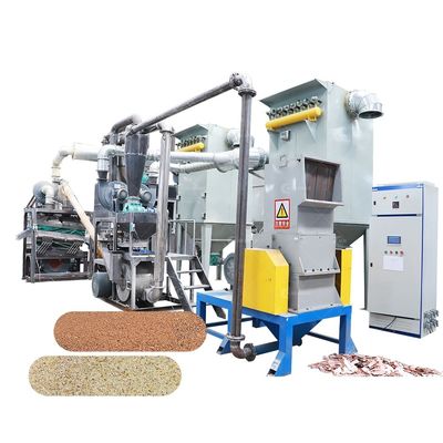 Machinerie voor het verwerken van PCB-afval/machine voor het scheiden van PCB's Vermogen 25 kW