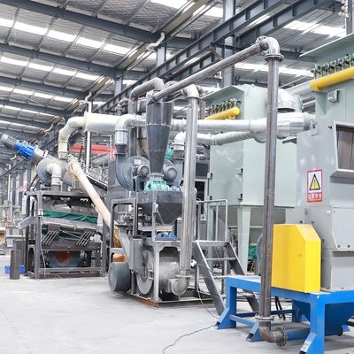 Machinerie voor het verwerken van PCB-afval/machine voor het scheiden van PCB's Vermogen 25 kW
