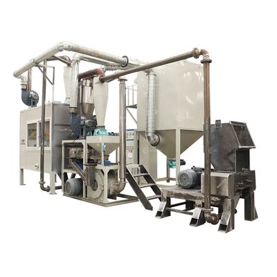 PLC-gecontroleerde aluminium-plasticeseparator voor het recyclen van aluminiumcomposite panelen