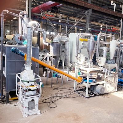 Geavanceerde Technologie Groep Versnippering Verbranding Sortering Recycling System voor zonnepanelen