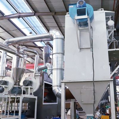 PLC-gecontroleerde aluminiumfolie recyclingfabriek