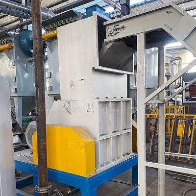 200-1000 kg/h Solar Panel Recycling Machine voor het breken en scheiden van fotovoltaïsche cellen