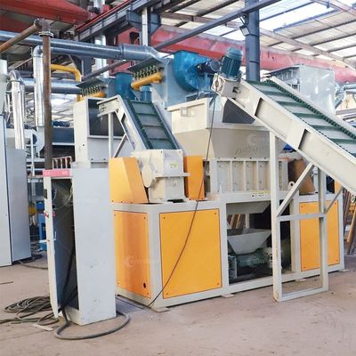 200-1000 kg/h Solar Panel Recycling Machine voor het breken en scheiden van fotovoltaïsche cellen