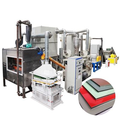 Hoog herstelpercentage medische blaas Aluminium Plastic Crusher And Sorting Machine