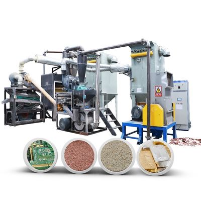 150 kg-1000 kg capaciteit Laptop moederbord Recycling Plan met PLC Core Components