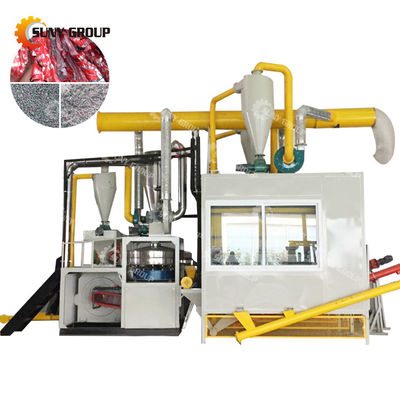 Aluminiumplastic Separating Plant voor Best ACP ACM Board Cutting And Crushing Machine