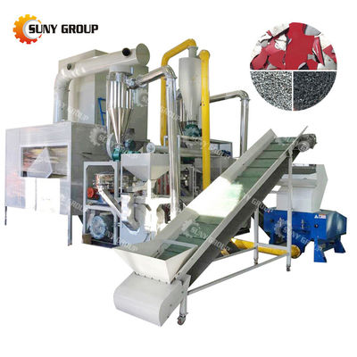 Aluminiumplastic Separating Plant voor Best ACP ACM Board Cutting And Crushing Machine