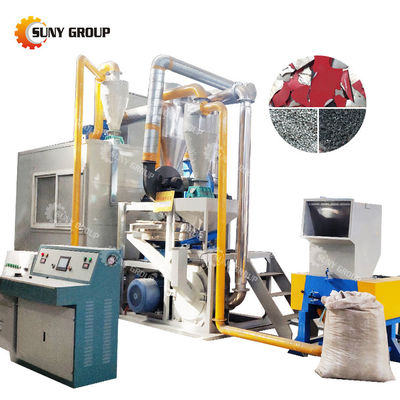 Aluminiumplastic Separating Plant voor Best ACP ACM Board Cutting And Crushing Machine