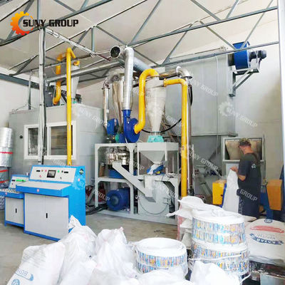 Aluminiumplastic Separating Plant voor Best ACP ACM Board Cutting And Crushing Machine