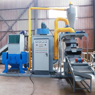 Recyclinginstallatie voor koperdraad voor alle soorten draden met aangepaste spanning