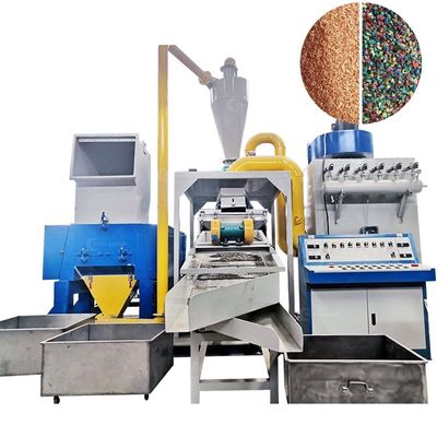 Gebruikte koperkabelbreker Granulator Recycling machine voor afval kabel draad separator
