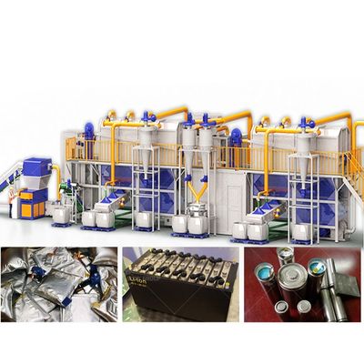 Gemakkelijk te bedienen Lithiumbatterij Recycling Machine voor Computer Cellphone Battery