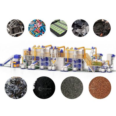 Gemakkelijk te bedienen Lithiumbatterij Recycling Machine voor Computer Cellphone Battery