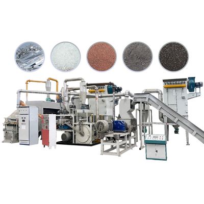 200-1000 kg/uur capaciteit Mono zonnepanelen Recycling machine voor fotovoltaïsche modules in 2024