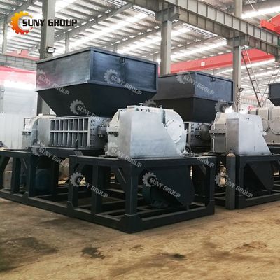 800-5000 kg/h capaciteit Schroot metaal dubbele schacht versnipper met aanpasbare messen