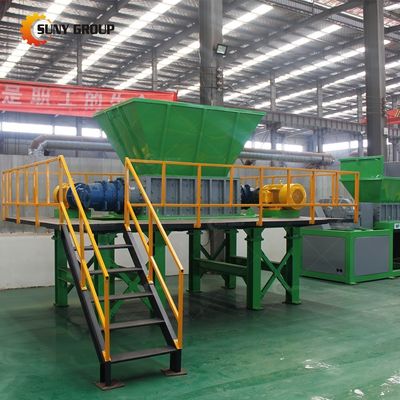 Stalen bar shredder voor schrootplaten en automobiel wielen hub 2300KG productie-installatie