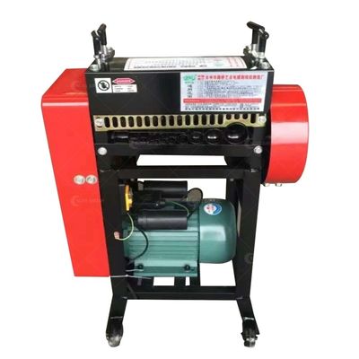 220V/380V draadverwijderingsmachine voor het scheiden van koperen en rubber/plastiek behuizingen