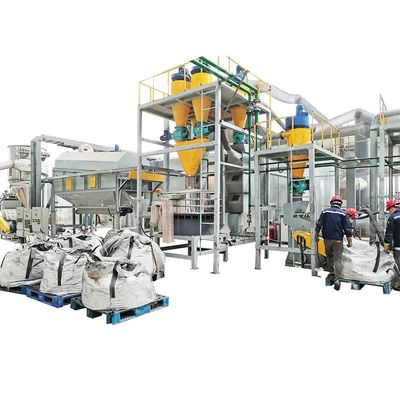 Cobalt Lithium Graphite Mix Powder Recycling Machine voor mobiele laptopbatterijen