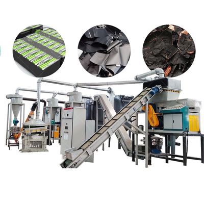 Cobalt Lithium Graphite Mix Powder Recycling Machine voor mobiele laptopbatterijen