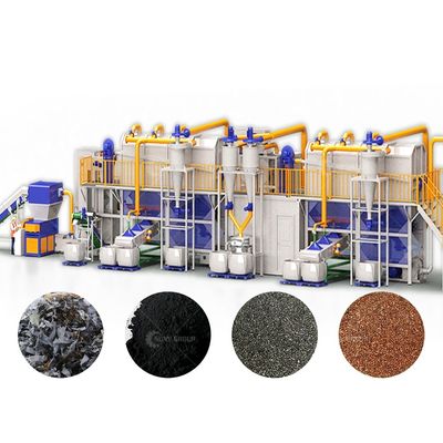 Cobalt Lithium Graphite Mix Powder Recycling Machine voor mobiele laptopbatterijen