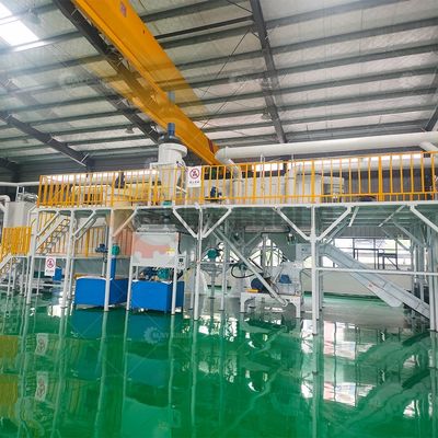 Plantzuur kleine batterij recycling apparatuur met een vermogen van 25 kW