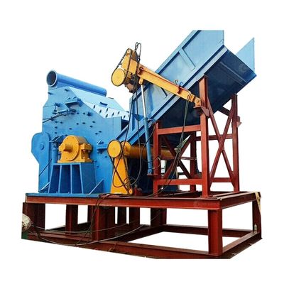 Verticale breekmachine voor motorschroot en plastic chips Metalen chips Plastic hamer breekmachine