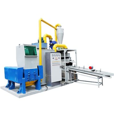 Video Uitgaande-inspectie Draadbrekende Granulatie-machine voor het recyclen van kabeldraad