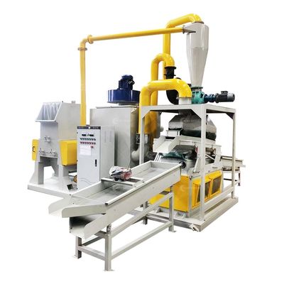 Geïsoleerde granulator voor het recyclen van vaste koperdraad met video-uitgaande inspectie