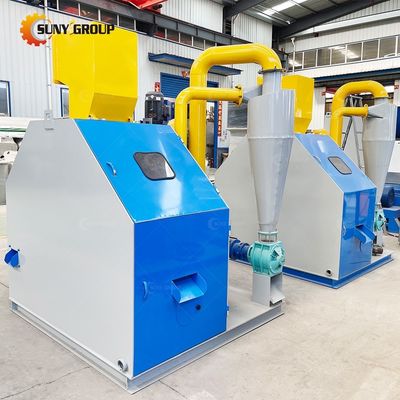 400-500 kg/uur Afvalkoper Elektrische Draad Shredder CE Separatie Granulator Crusher Plant Op maat