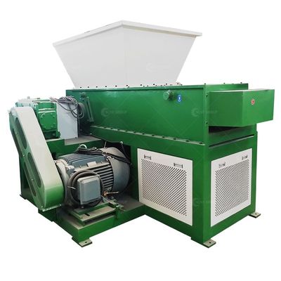 800 kg/uur Industriële enkele as Plastic Shredder Crusher PE Film/Pipe Machine legeringsmateriaal 38kW