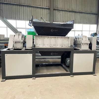 Double Shaft Shredder voor Twin Home Huishoudelijk Keuken Afval Huisdier Pp Pcb Drum Film Fles