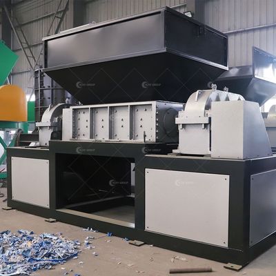Double Shaft Shredder voor Twin Home Huishoudelijk Keuken Afval Huisdier Pp Pcb Drum Film Fles