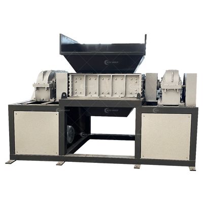 Double Shaft Shredder voor Twin Home Huishoudelijk Keuken Afval Huisdier Pp Pcb Drum Film Fles