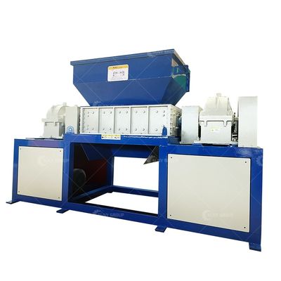 Doppelschachtschroefmachine voor het recyclen van metaalafval van pu-schuim