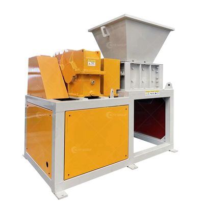 Multifunktioneel afvalschroefmachine Plastic crusher 30-50kg Custom Mini Double Shaft Shredding Machine