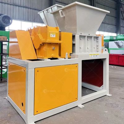 Multifunktioneel afvalschroefmachine Plastic crusher 30-50kg Custom Mini Double Shaft Shredding Machine